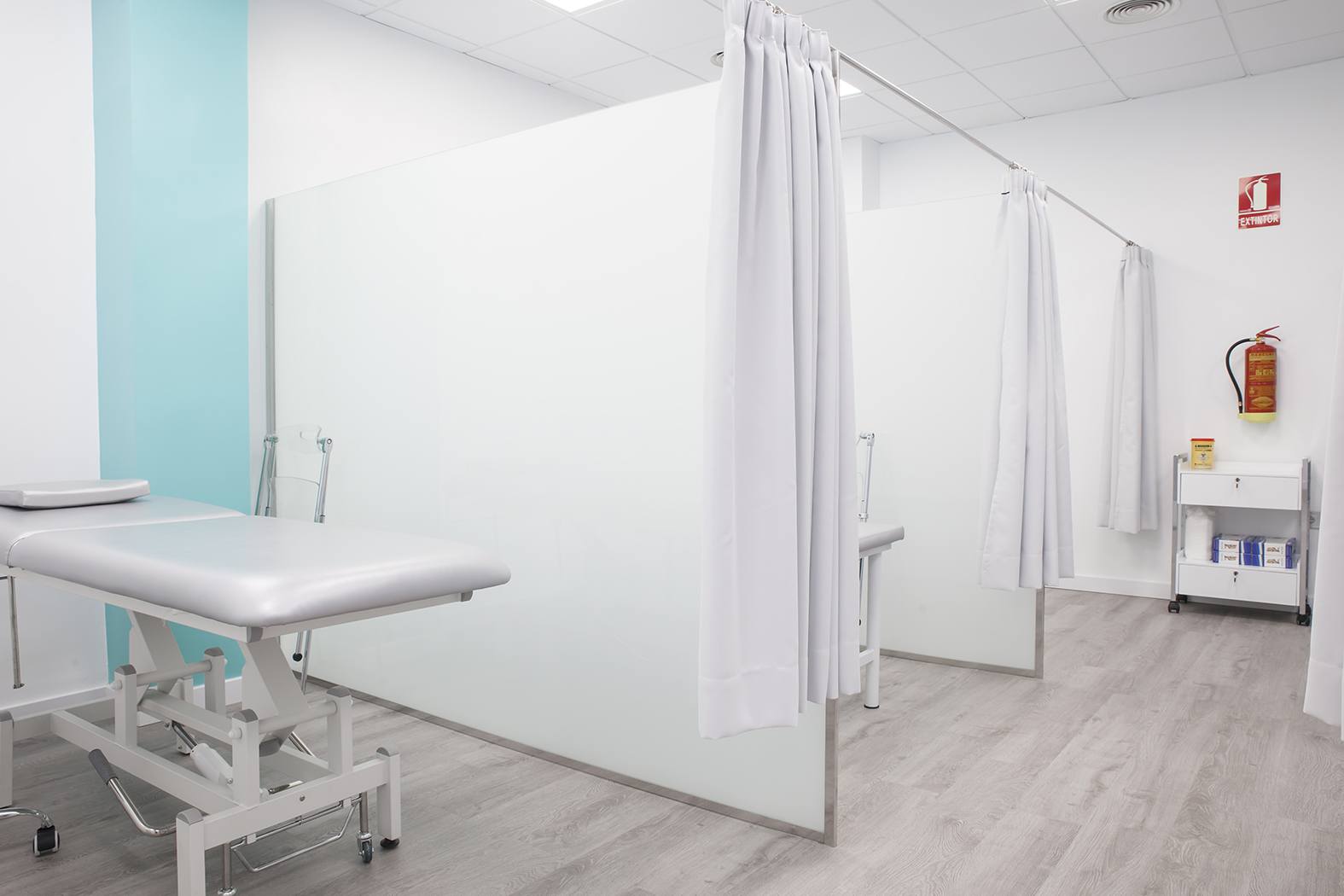 equipamiento en la clínica Trauma Granada